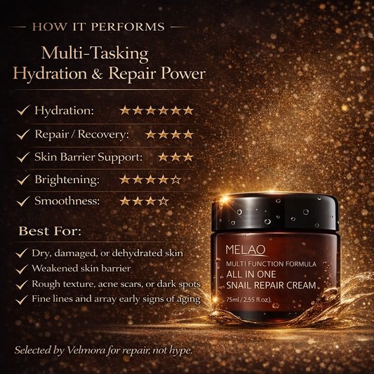 MELAO Snail Cream 75ml Hydrating Anti-Wrinkle Essence